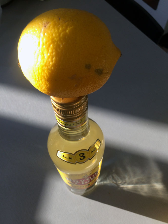 Rhum arrangé citron