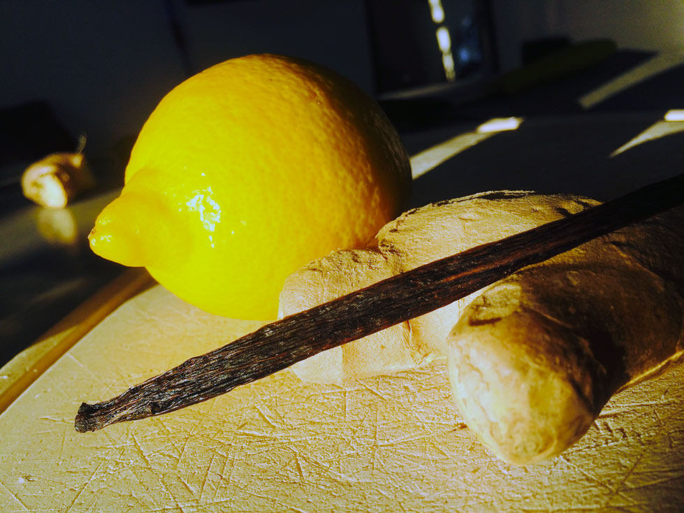 Rhum arrangé citron gingembre